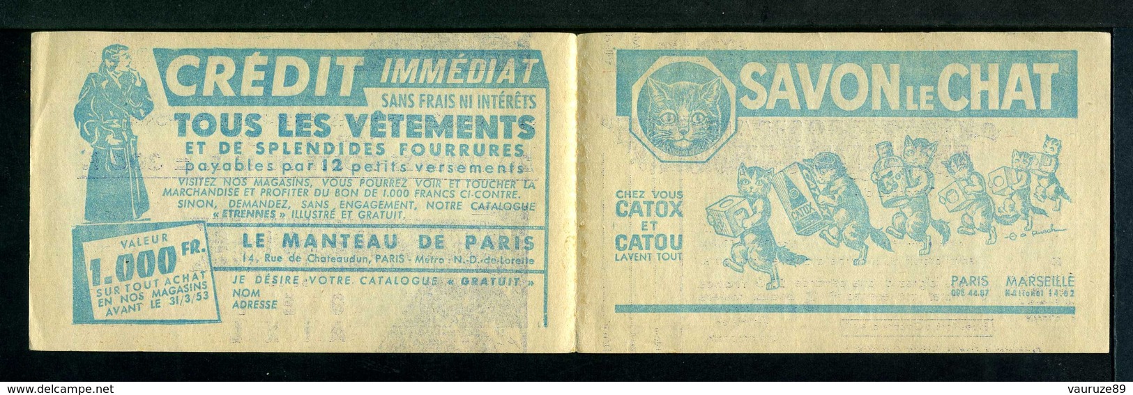 Carnet GANDON N° 886 - Couverture Vide -  Série 5- Nombreux Thèmes. - Other & Unclassified