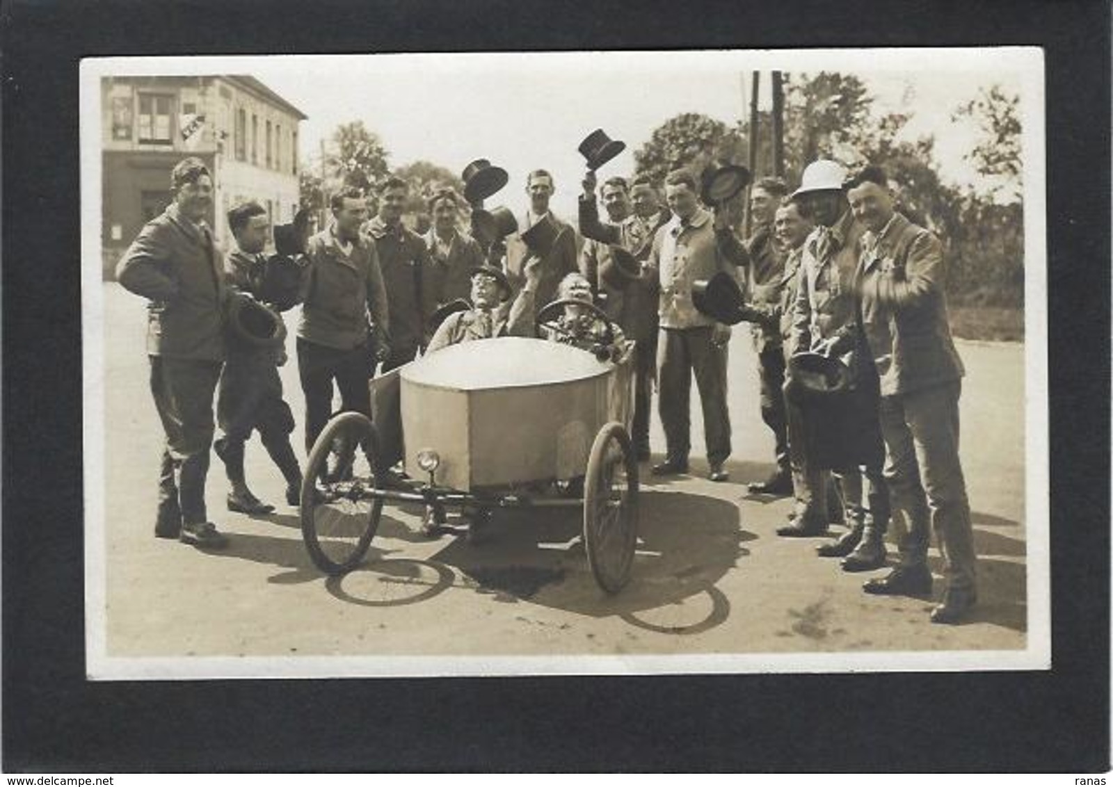 CPA Voiture Automobile Carte Photo RPPC à Identifier Non Circulé - Autres & Non Classés