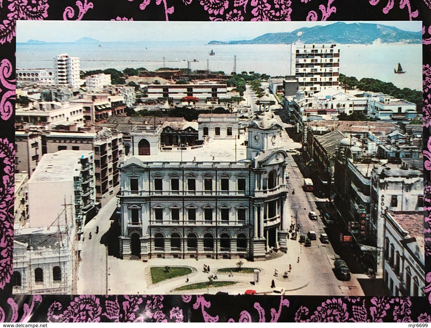 MACAU 1960'S GENERAL POST OFFICE & BUILDING THE CASINO LISBOA AT THE TOP END OF THE PHOTO, RARE - Chine