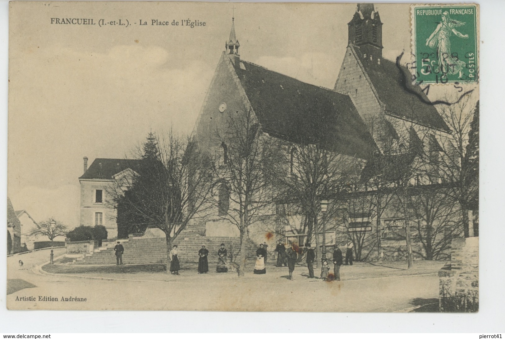 FRANCUEIL - La Place De L'Eglise - Autres & Non Classés