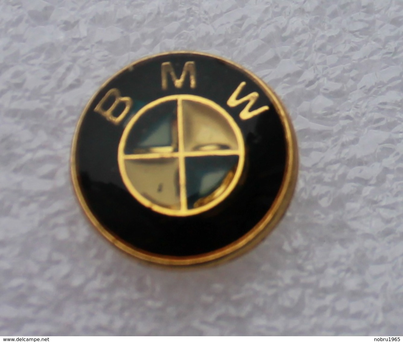 Pin's Automobile Car Logo BMW . Top Qualité Zamak Cloisoné Avec Pointe Sertie - BMW