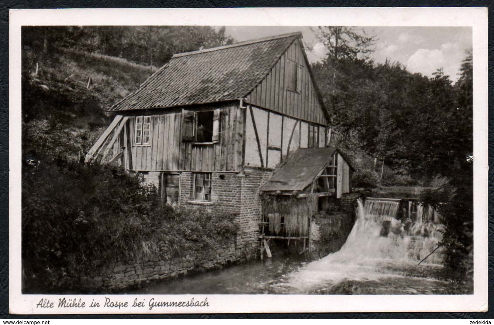 C0448 - Wassermühle Mühle - Raspe Bei Gummersbach - Cramer - Wassermühlen