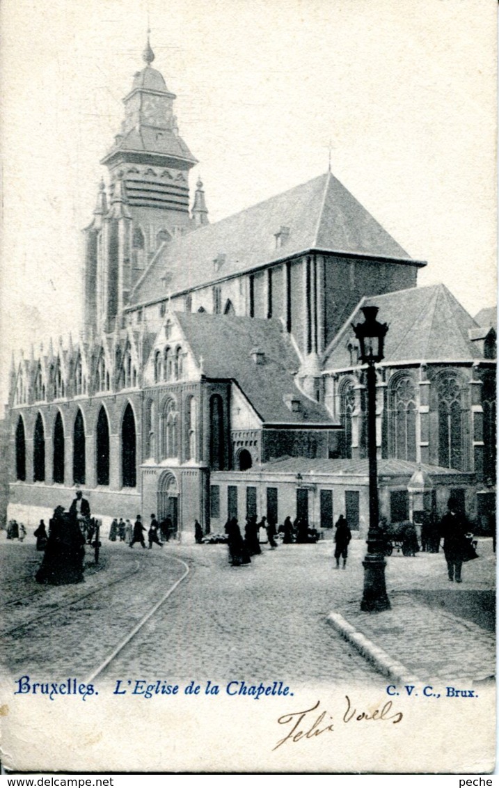 N°70021 -cpa Bruxelles -l'église De La Chapelle- - Monuments, édifices