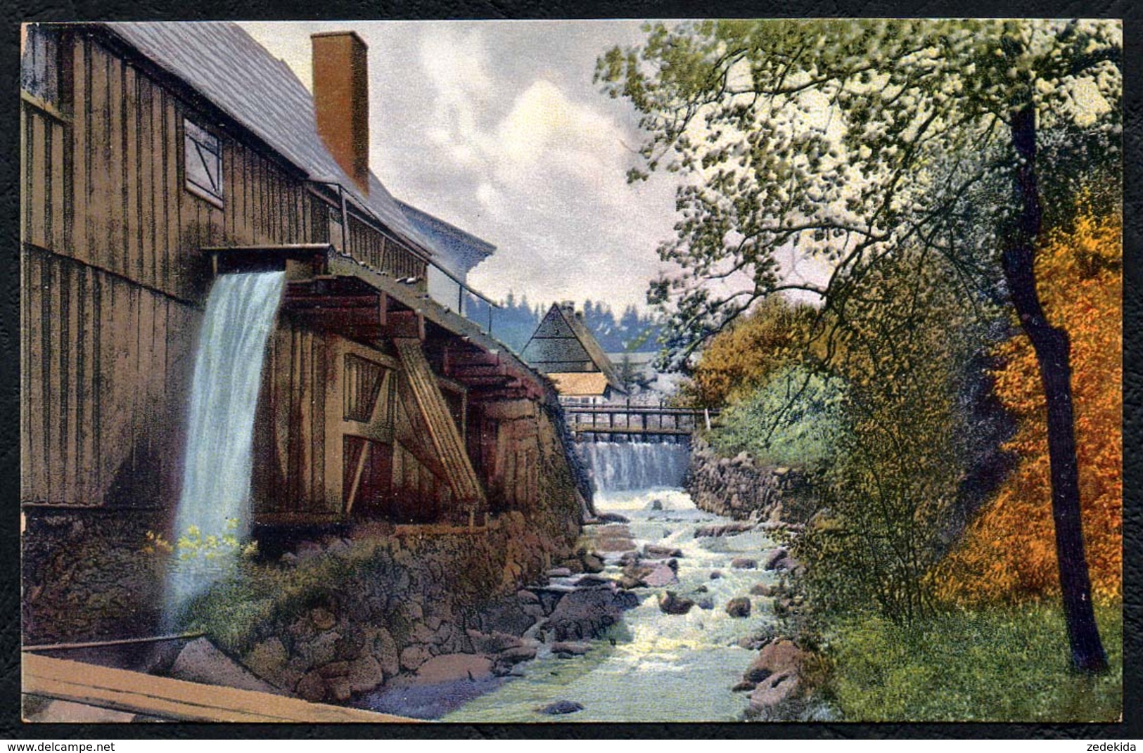 C0450 - TOP Zinnwäschen Bei Altenberg - Wassermühle Mühle - Photochromie - Wassermühlen