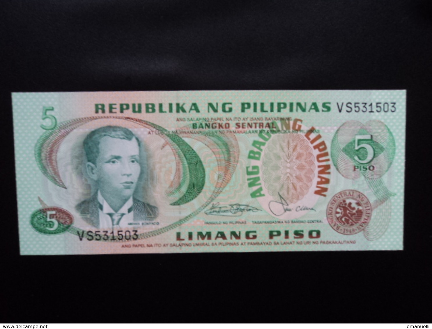 PHILIPPINES : 5 PISO  ND  P 160b    NEUF - Philippines