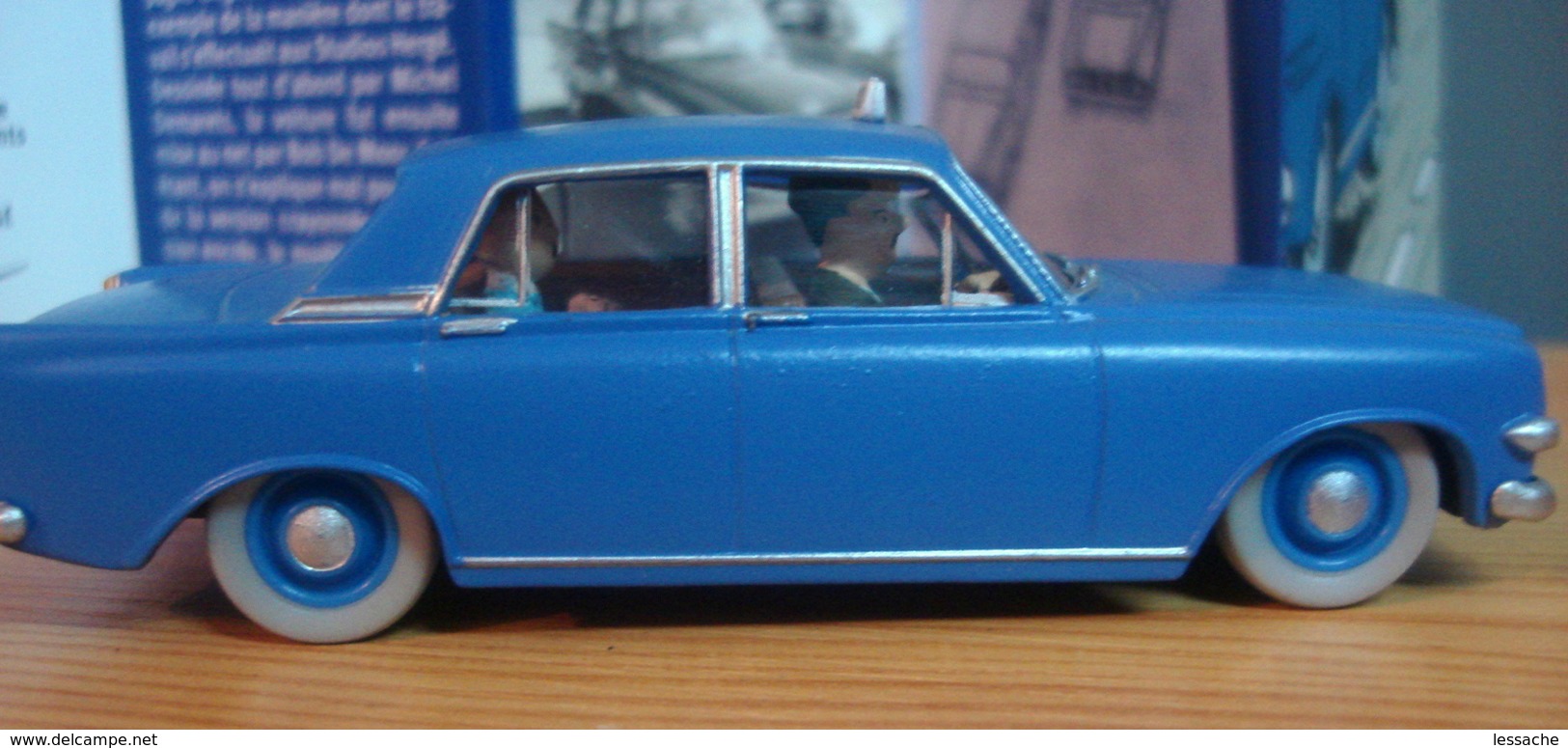 Voiture LE TAXI FORD ZEPPHYR SIX MK III, 1/43 De Tintin Et L'Ile Noire, TINTIN - Tintin