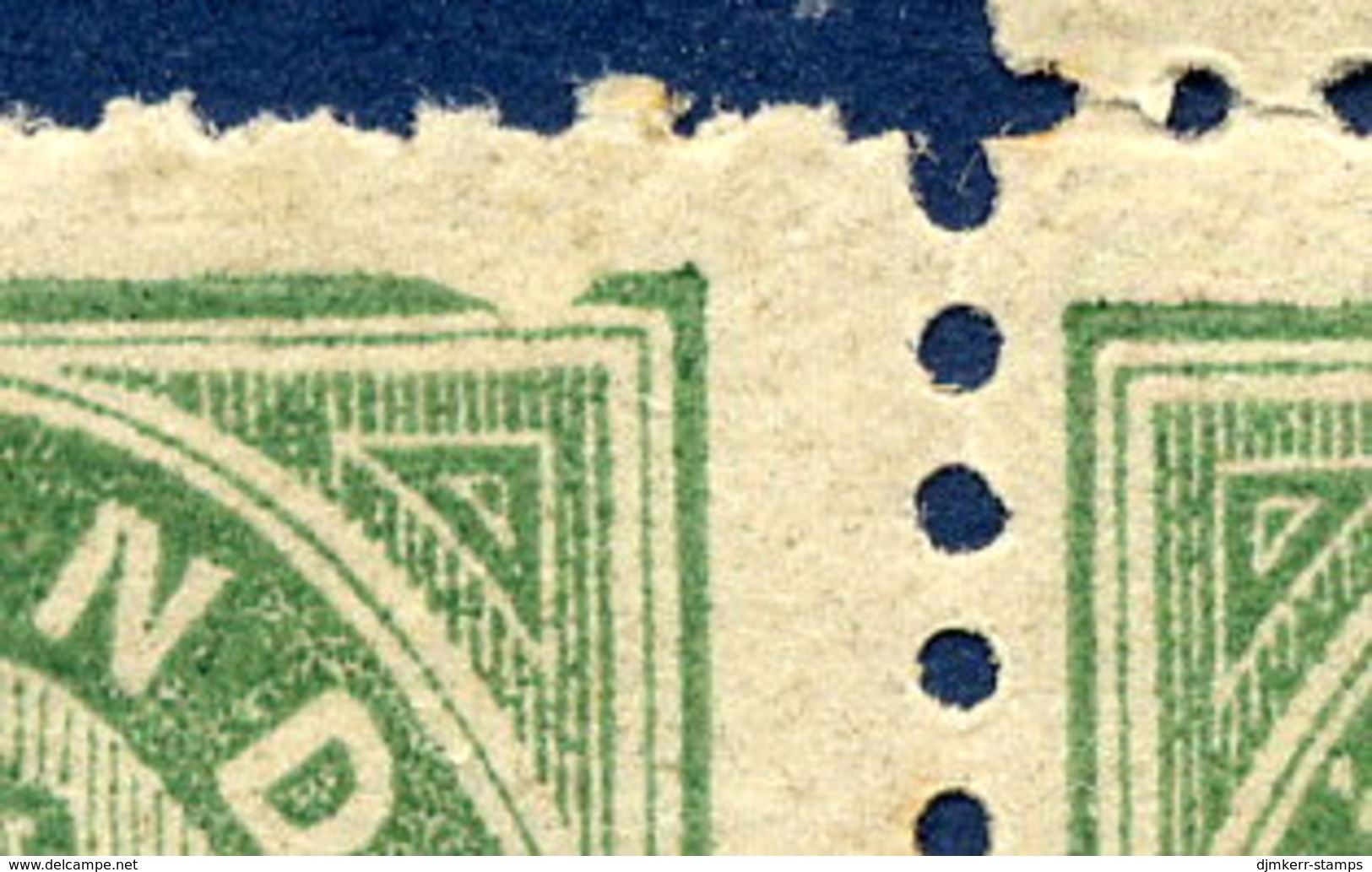 ICELAND 1873 4 Sk. Perforated 12½, Strip Of 3 With Variety MNH / **.  Michel Dienst 1B - Dienstzegels