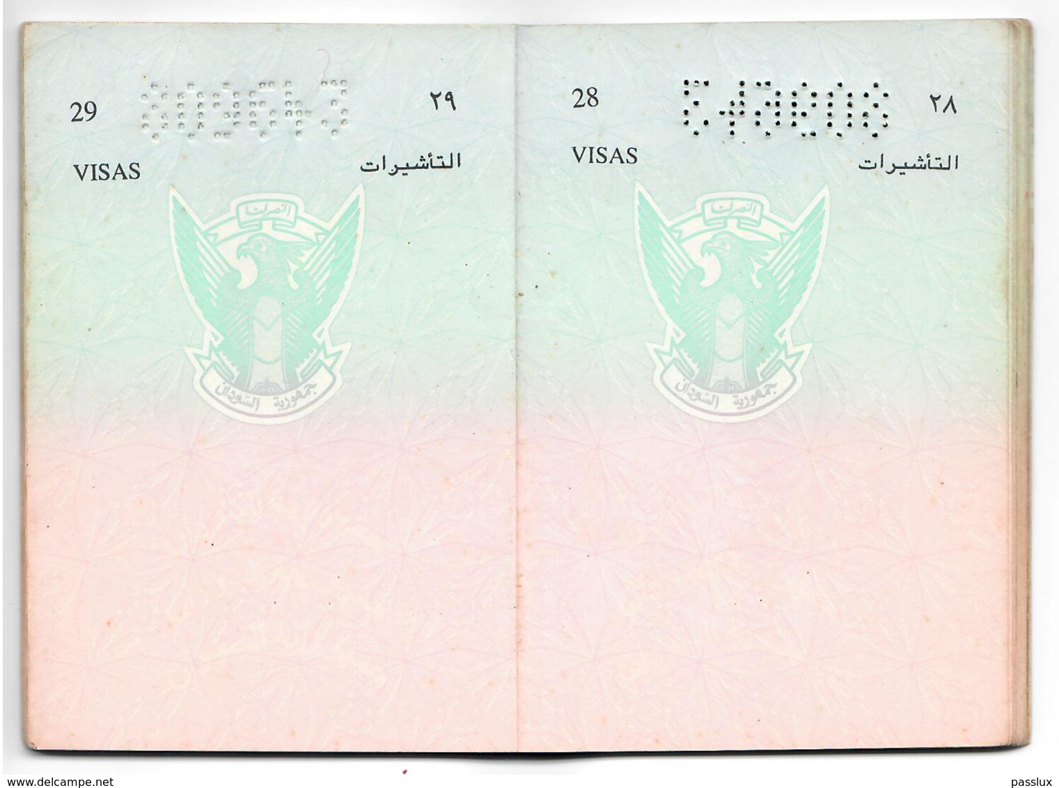 NORTH SUDAN Collectible 1996 Passport Passeport Reisepass Pasaporte Passaporto - Documents Historiques