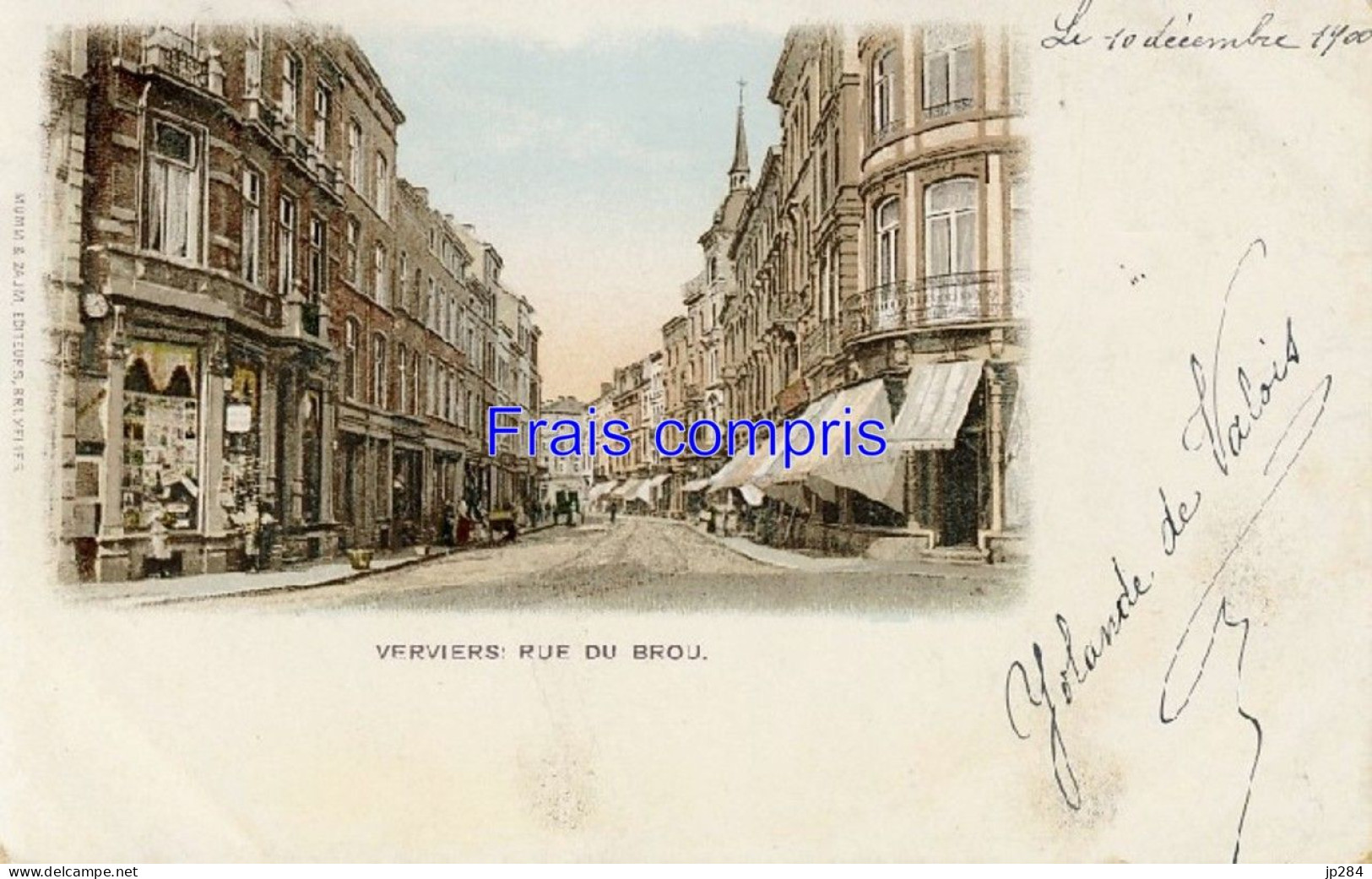 BE - Belgique - Verviers: Rue Du Brou - 1900 - Verviers
