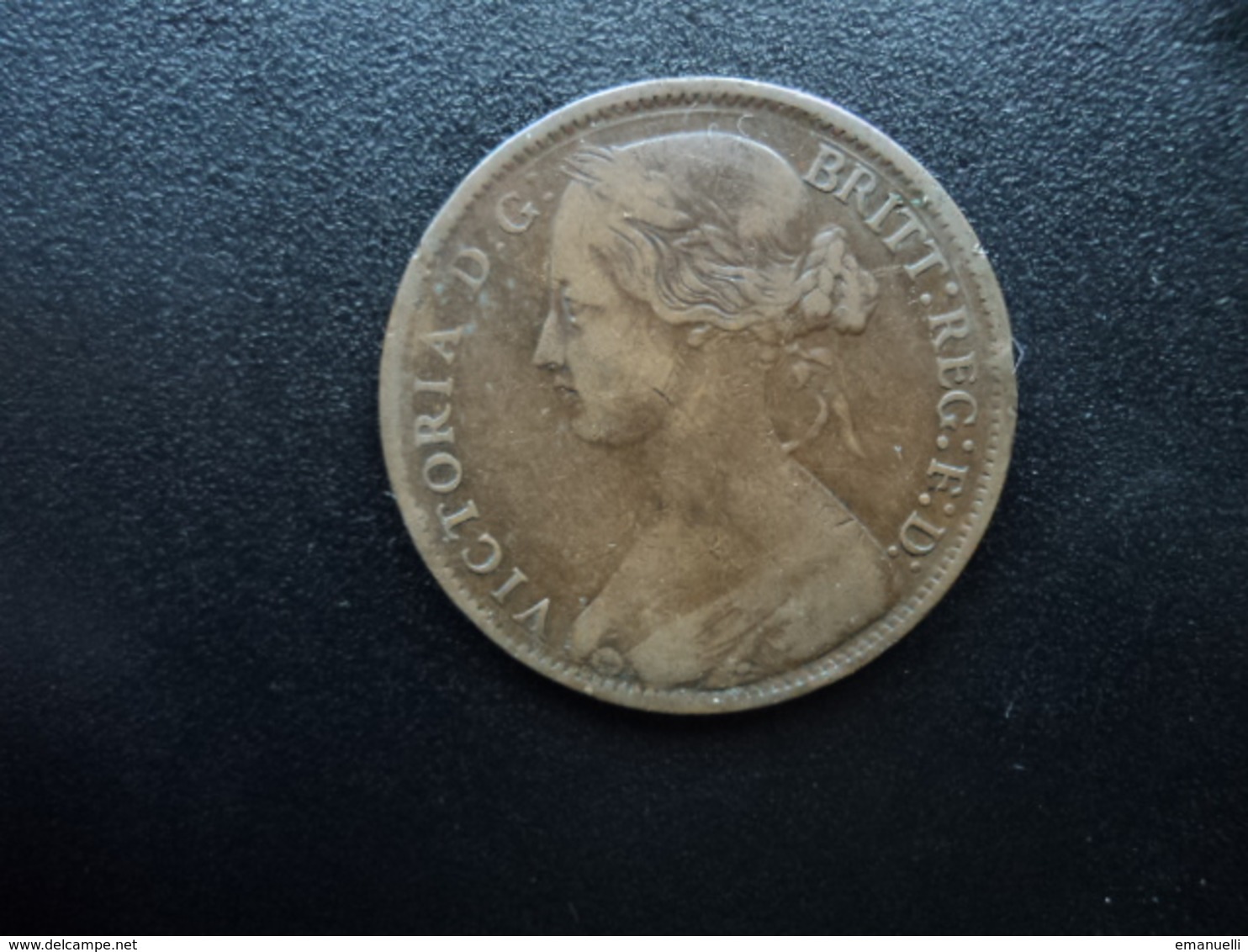 ROYAUME UNI : 1 PENNY  1861    KM 749.2    TB+ - D. 1 Penny