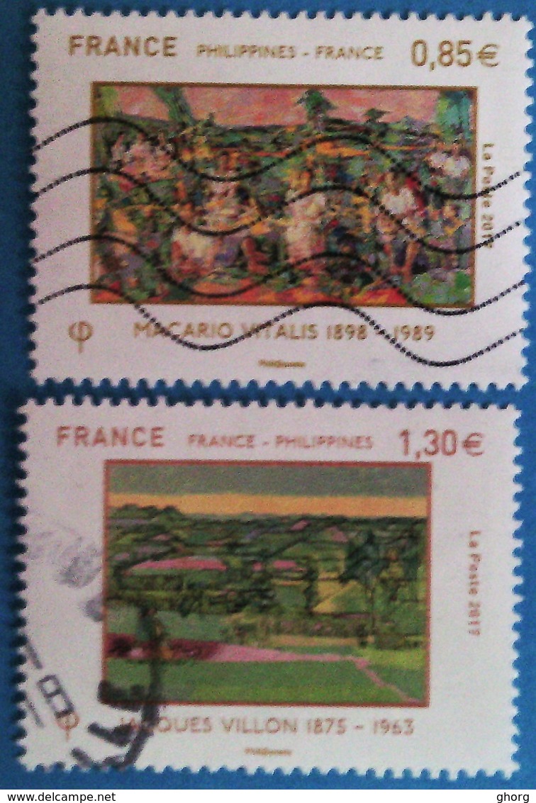 France 2017  : 70e Anniversaire De L'établissement Des Relations Entre La France Et Les Philippines N° 5159 à 5160 - Oblitérés