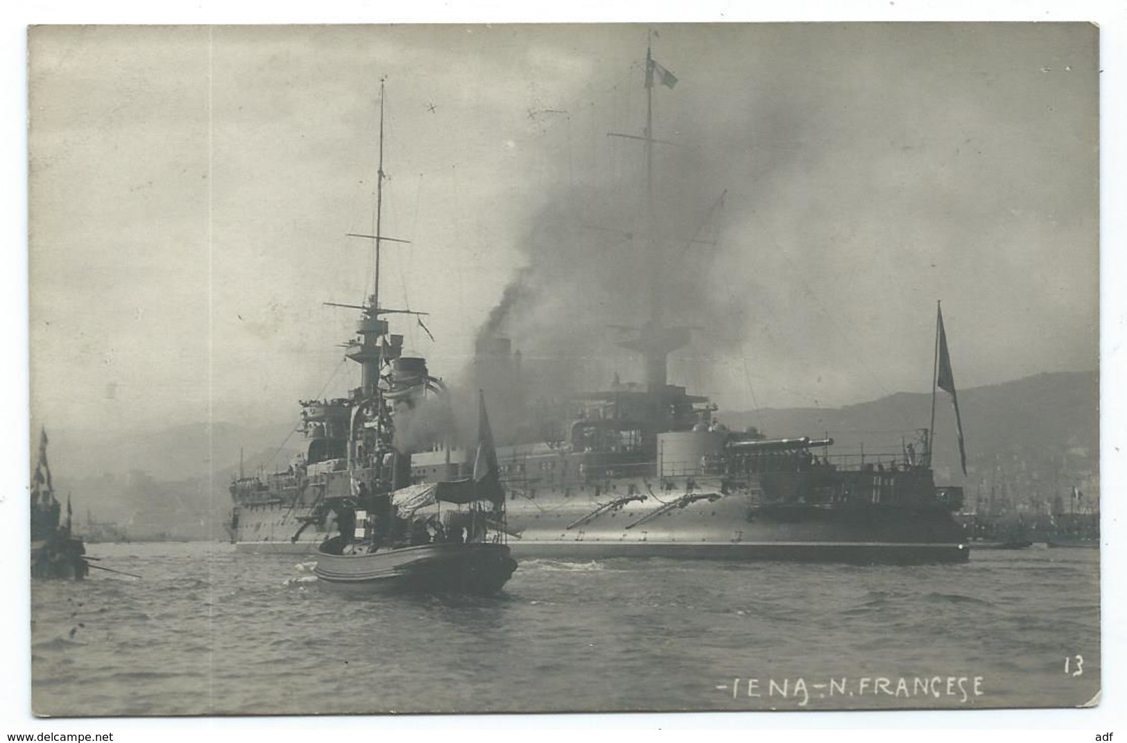 CPA BATEAU IENA, N. FRANCESE - Guerre