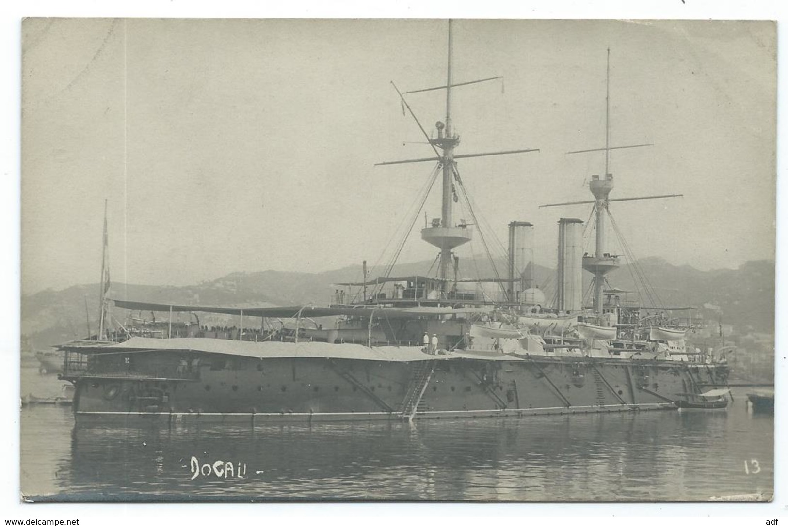 CPA BATEAU DOCAL - Guerre