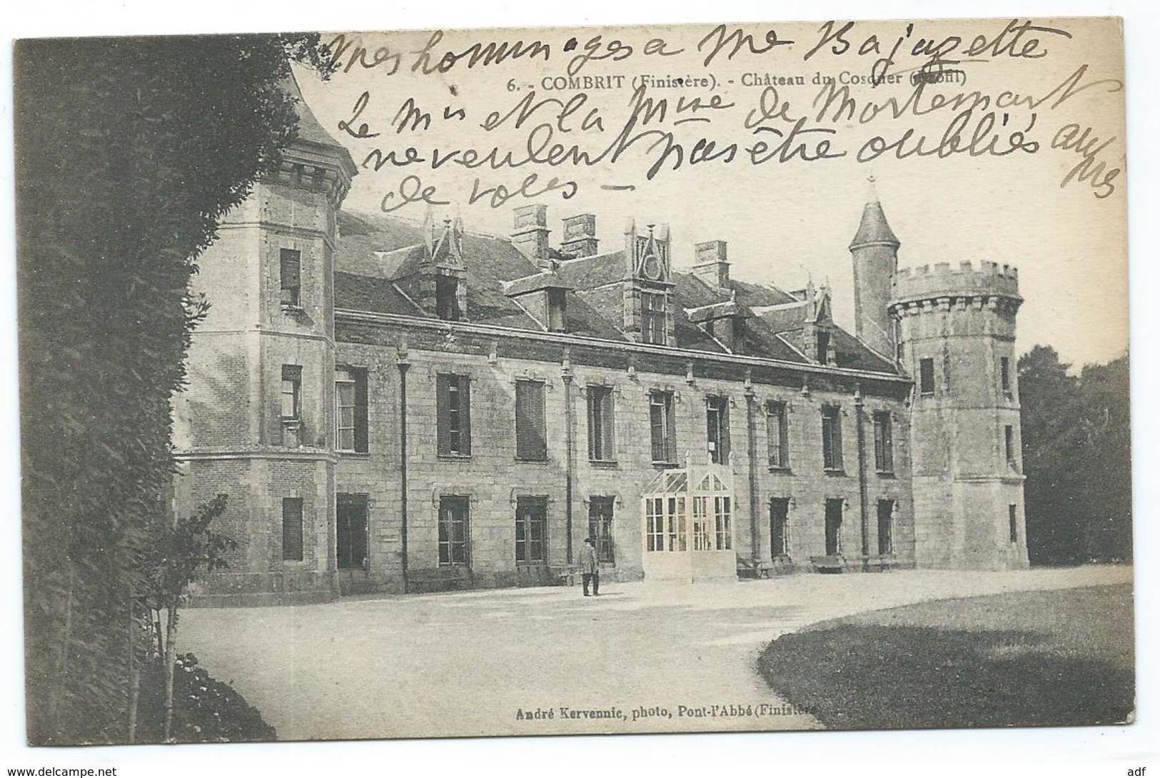 CPA COMBRIT, CHATEAU DU COSQUER, FINISTERE 29 - Combrit Ste-Marine