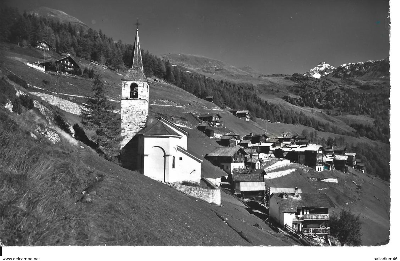 VALAIS CHANDOLIN Val D'ANNIVIERS - LA BELLA TOLA - Gyger Et Klopfenstein, Adelboden No 11657 - Circulée - Chandolin