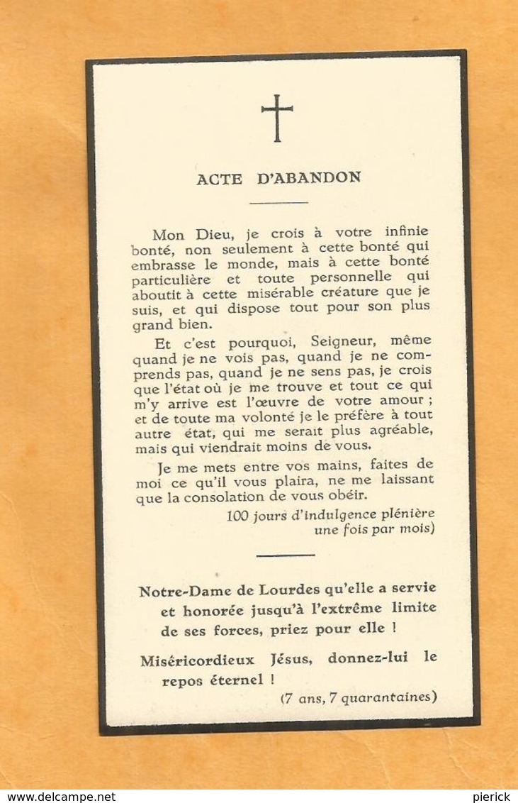IMAGE GENEALOGIE FAIRE PART  DECES CARTE MORTUAIRE GREEN DE ST MARSAULT CHATELAILLON POITIERS  1854 1934 - Obituary Notices