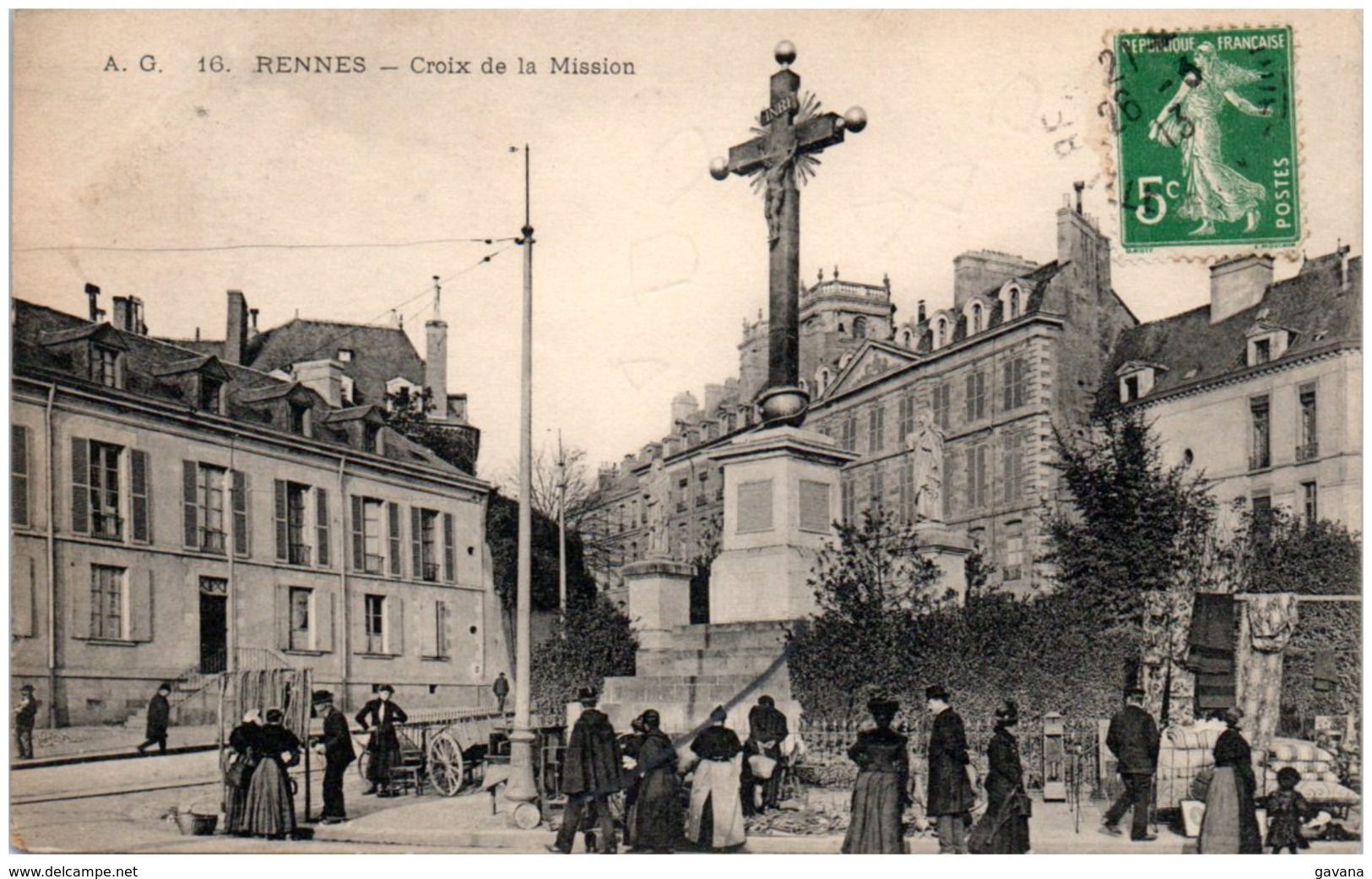 35 RENNES - Croix De La Mission - Rennes
