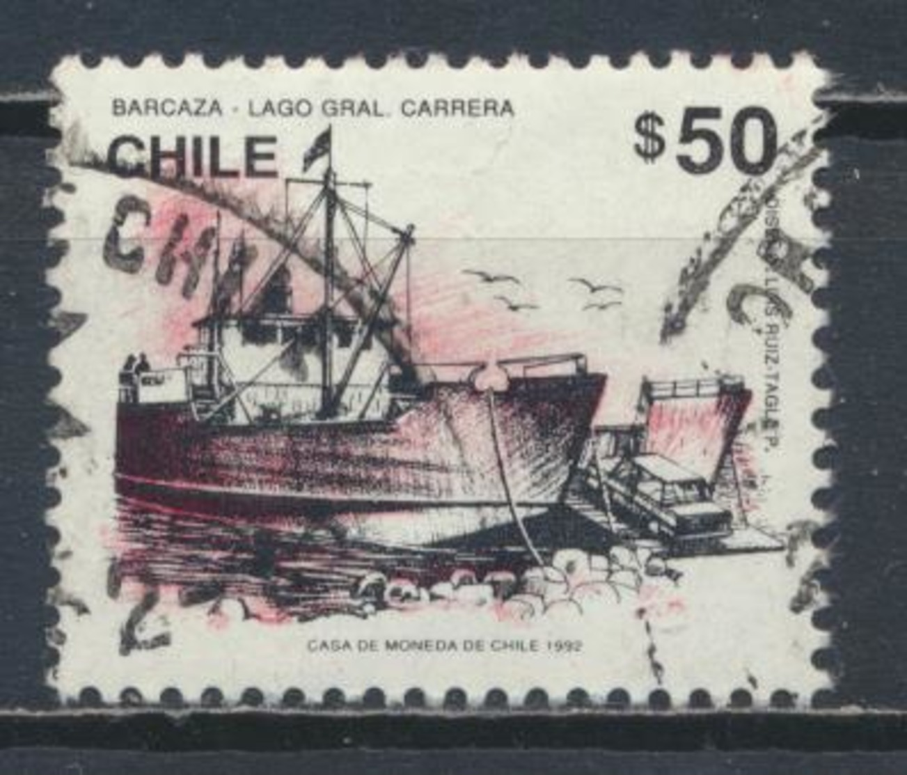 °°° CILE CHILE - Y&T N°1147A - 1992 °°° - Cile