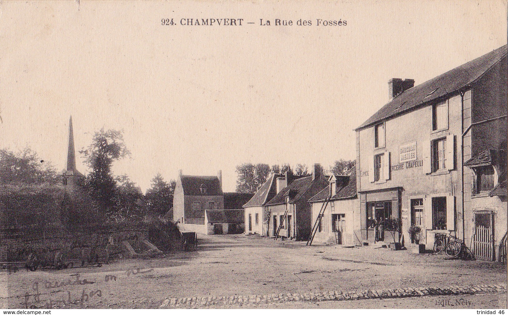 CHAMPVERT 58 Pres De DECIZE   ( LA RUE DES FOSSES ) - Other & Unclassified