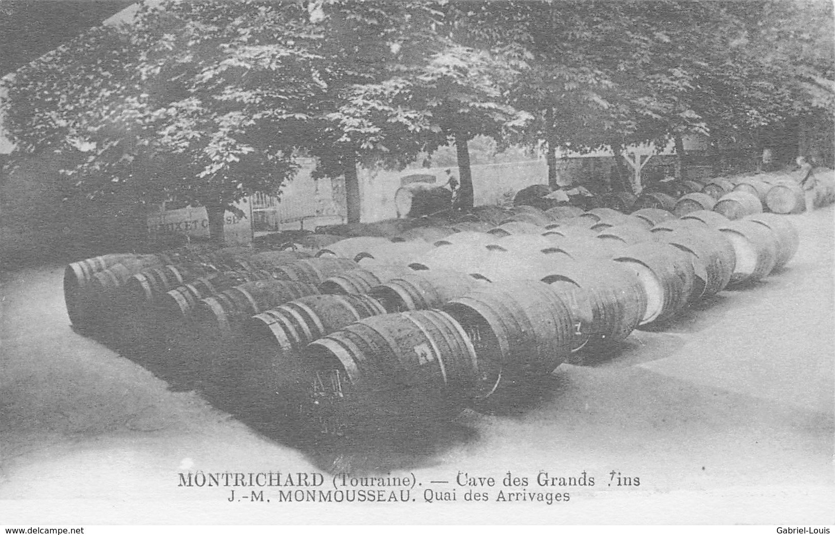 Montrichard Cave Des Grands Vins J-M. Monmousseau. Quai Des Arrivages -  Non Circulé - Oenologie - Barriques - Montrichard