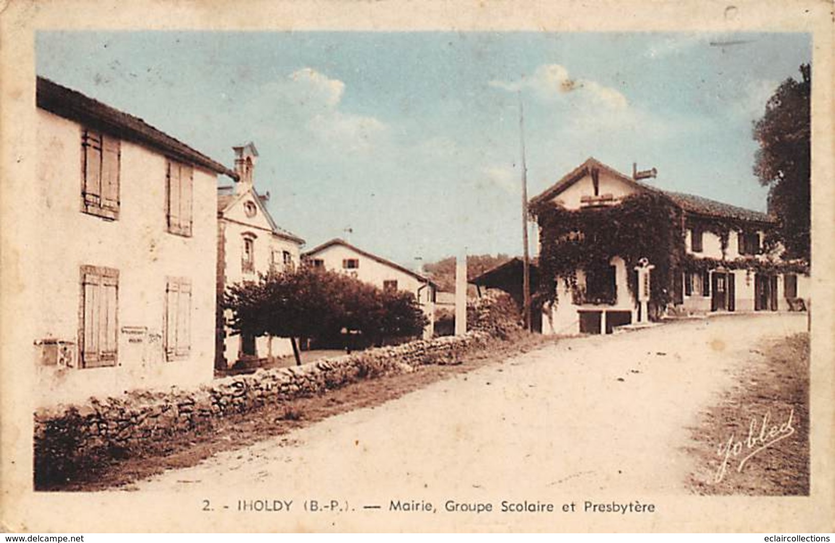 Iholdy         64      Mairie Groupe Scolaire Et Presbytère         (voir Scan) - Sonstige & Ohne Zuordnung