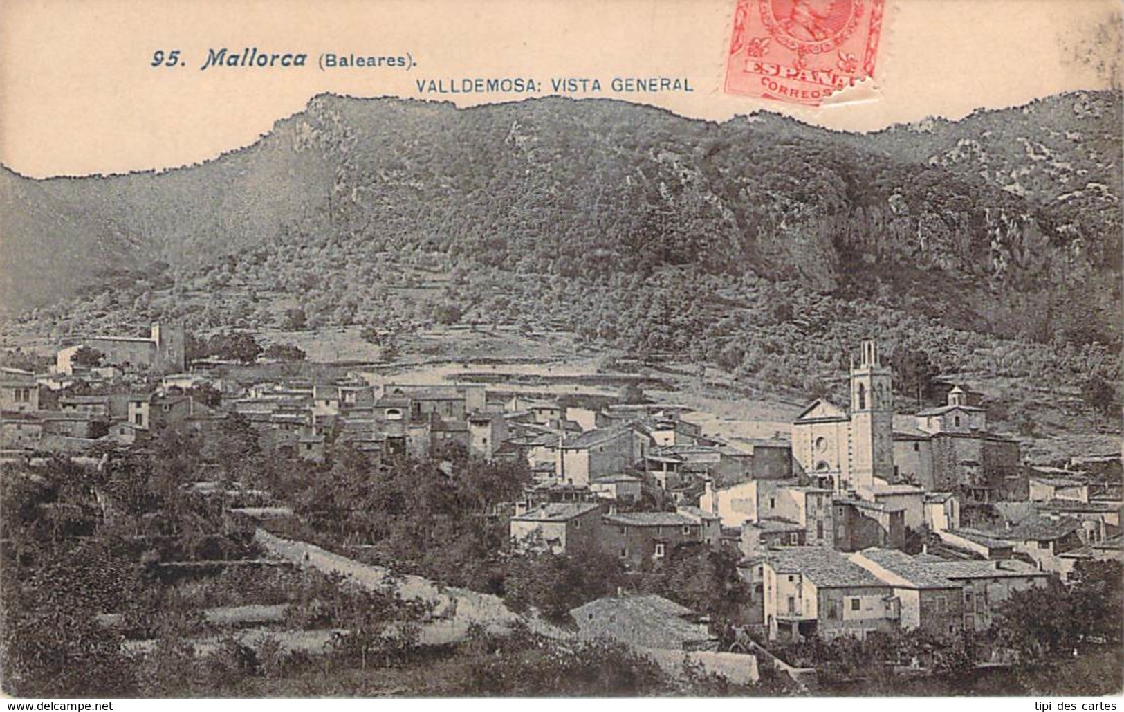 Espagne - Valldemosa - Vista General - Autres & Non Classés