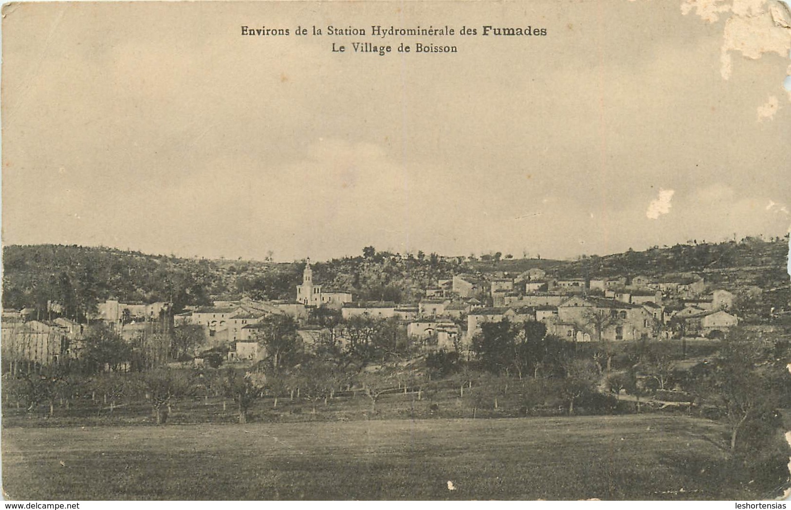 ENVIRONS DE LA STATION HYDROMINERALE DES FUMADES VILLAGE DE BOISSON - Autres & Non Classés