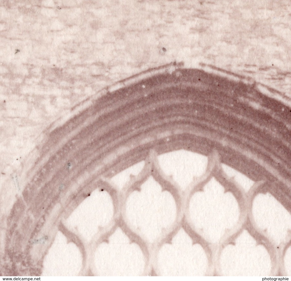 Ecosse Chapelle D'Holyrood Chapel Nef Ruines Ancienne Photo James Valentine 1880 - Anciennes (Av. 1900)