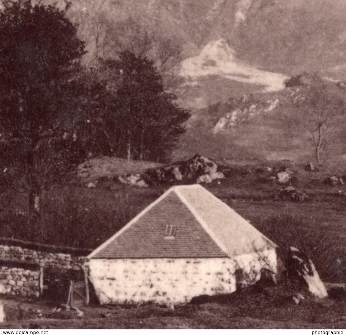 Ecosse Glencoe Le Lieu Du Massacre Ancienne Photo James Valentine 1880 - Anciennes (Av. 1900)