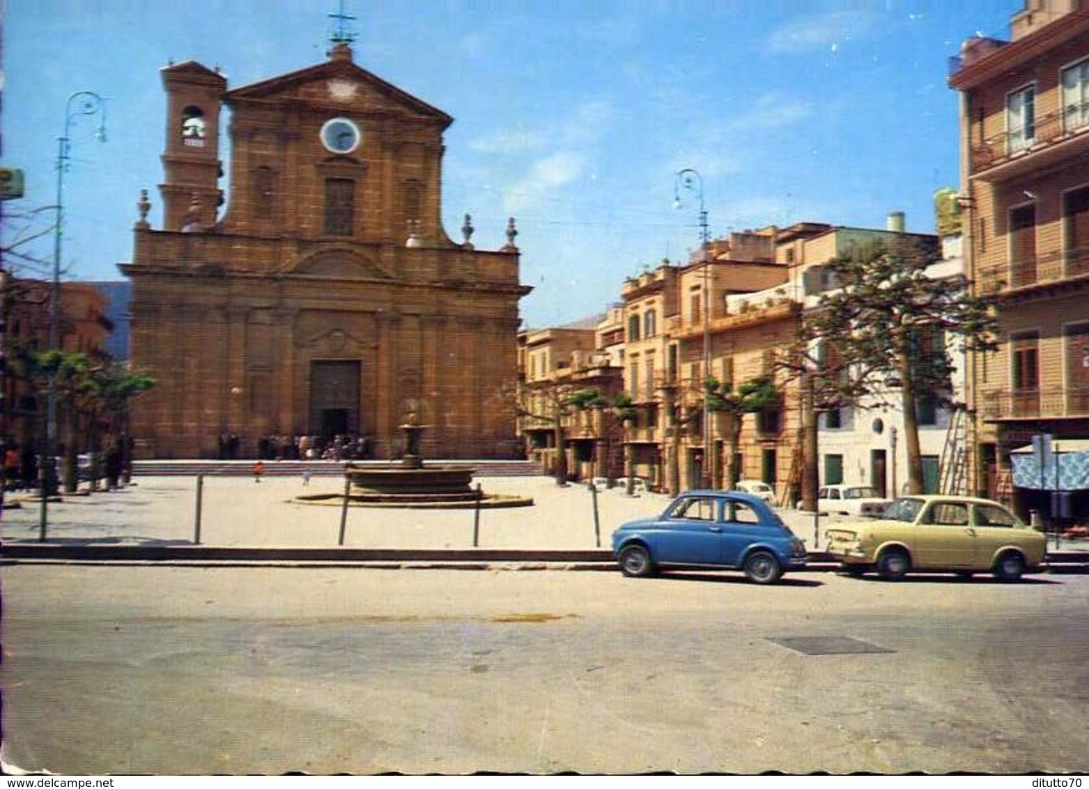 Bagheria - Palermo - Piazza Madrice - Formato Grande Viaggiata – E 9 - Bagheria