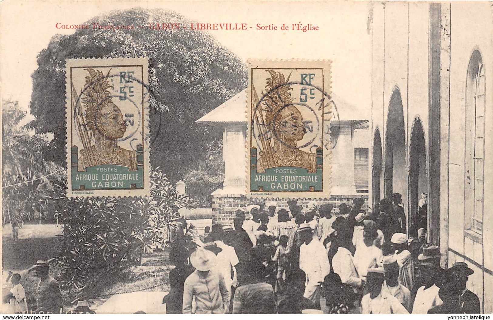 Gabon / Libreville - Belle Oblitération - 22 - Sortie De L'église - Gabon