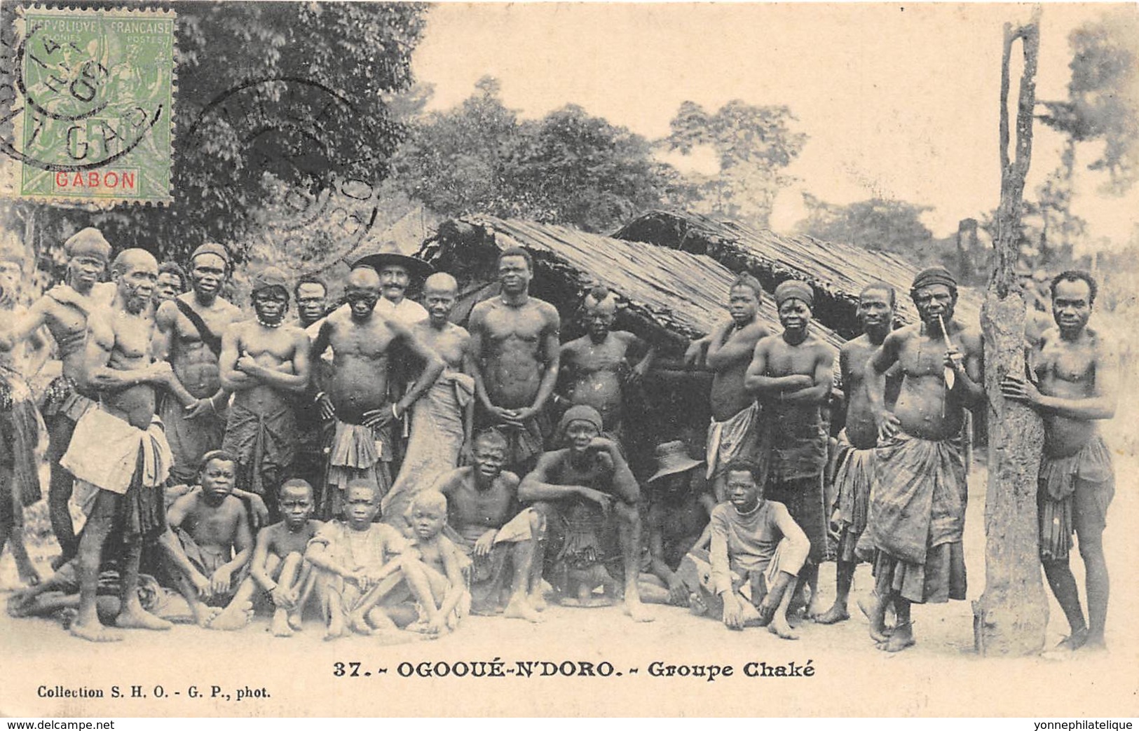 Gabon / Ethnic - 29 - Ogououé N Doro - Groupe Chaké - Gabon