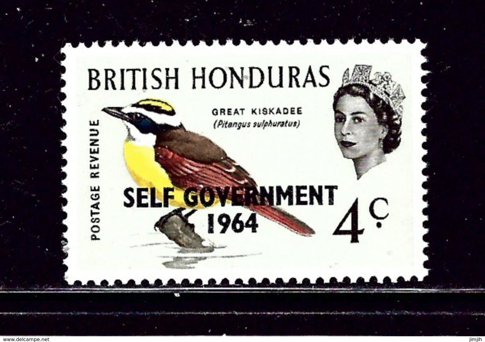 British Honduras 184 MNH 1964 Overprint - British Honduras (...-1970)