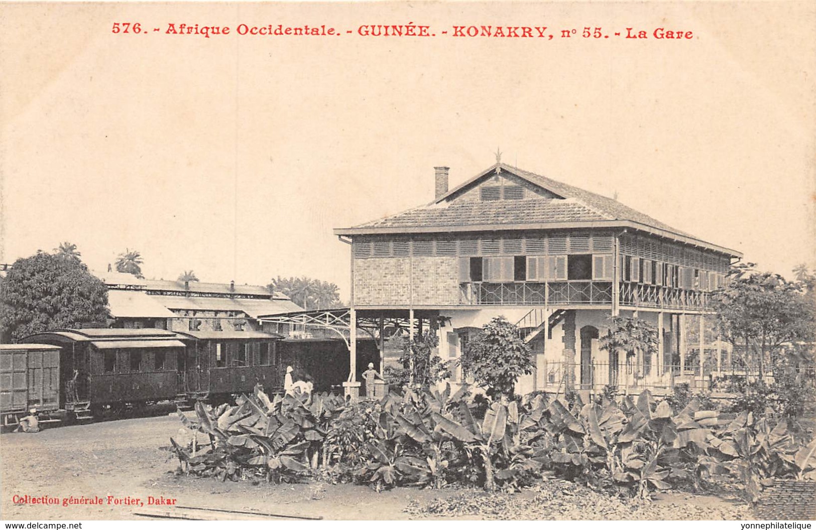 Guinée  Française / Conakry - 09 - La Gare - Guinée Française