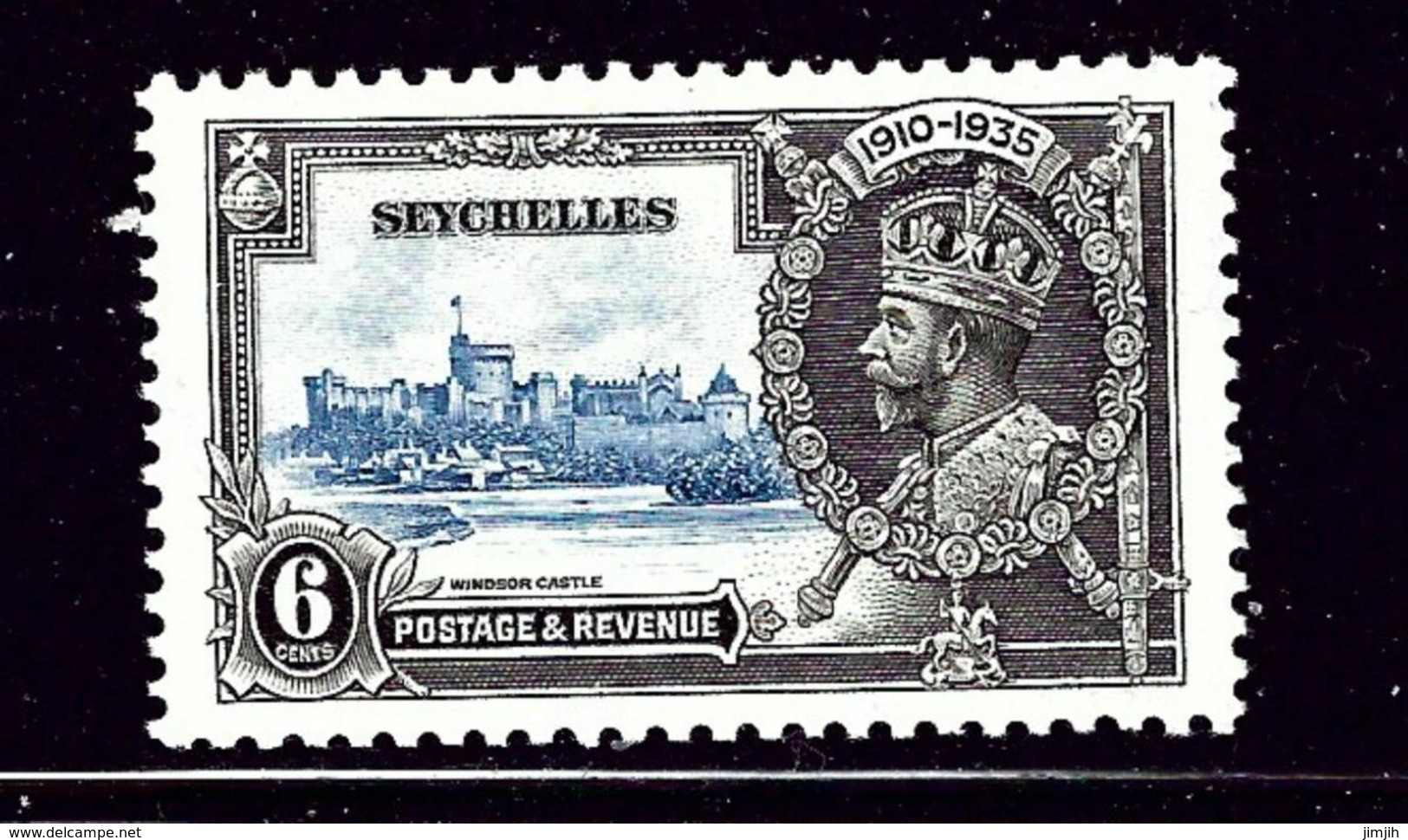 Seychelles 118 MNH 1935 KGV Silver Jubilee - Other & Unclassified