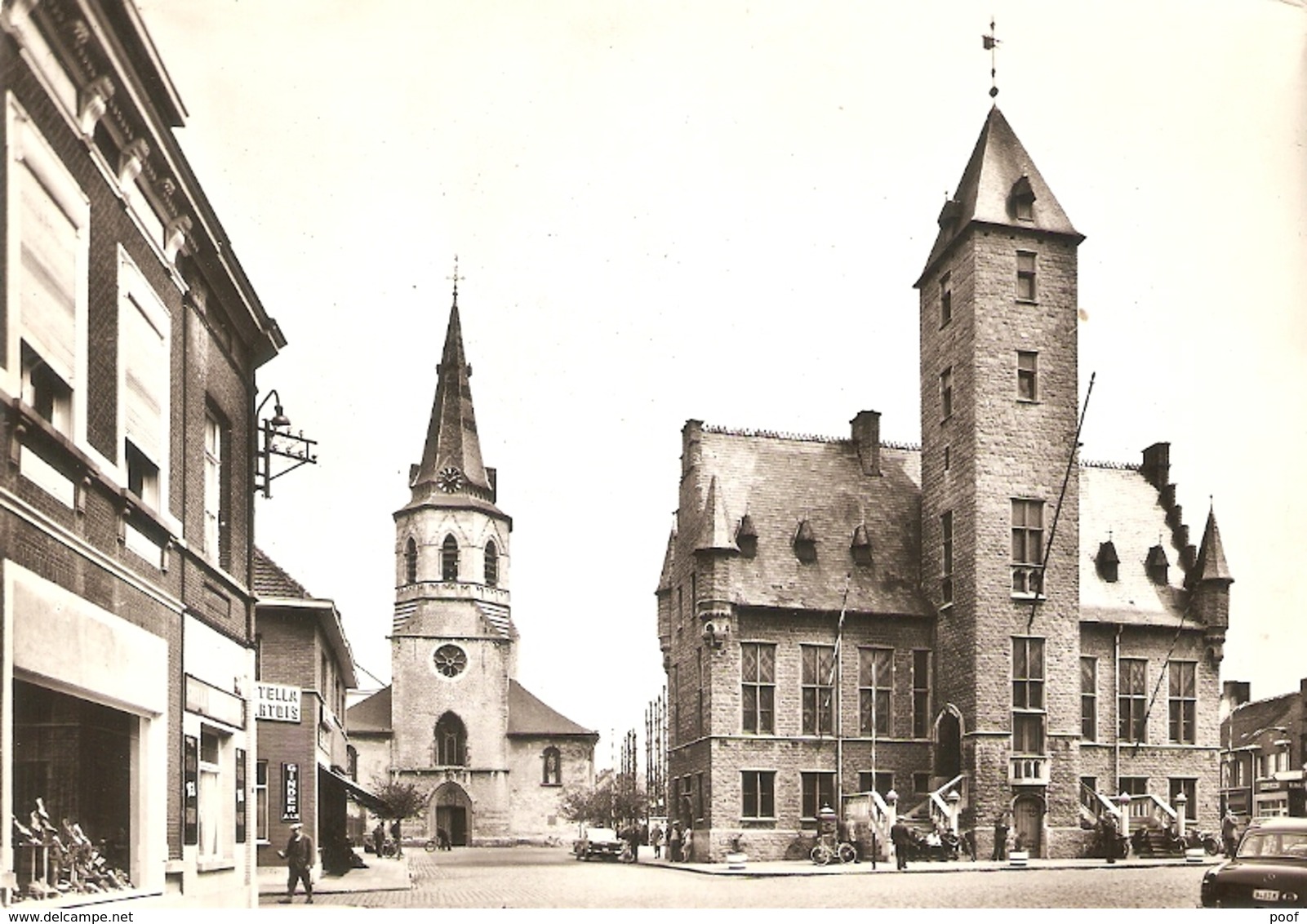 Bornem : Kerk En Gemeentehuis - Bornem