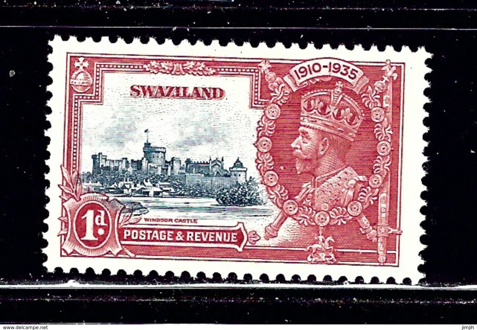 Swaziland 20 MNH 1935 KGV Silver Jubilee - Swaziland (1968-...)