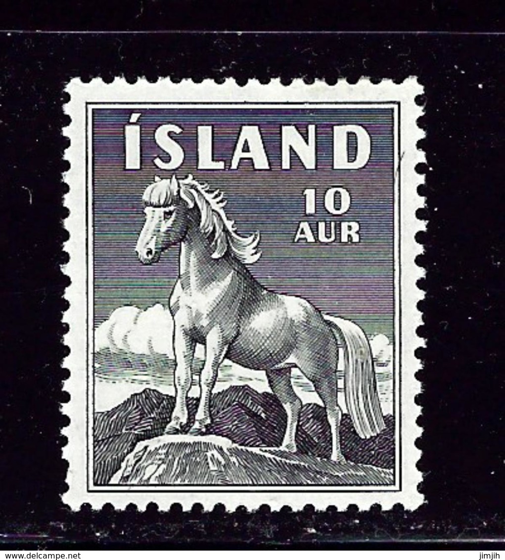 Iceland 311 MH 1958 Horse - Other & Unclassified