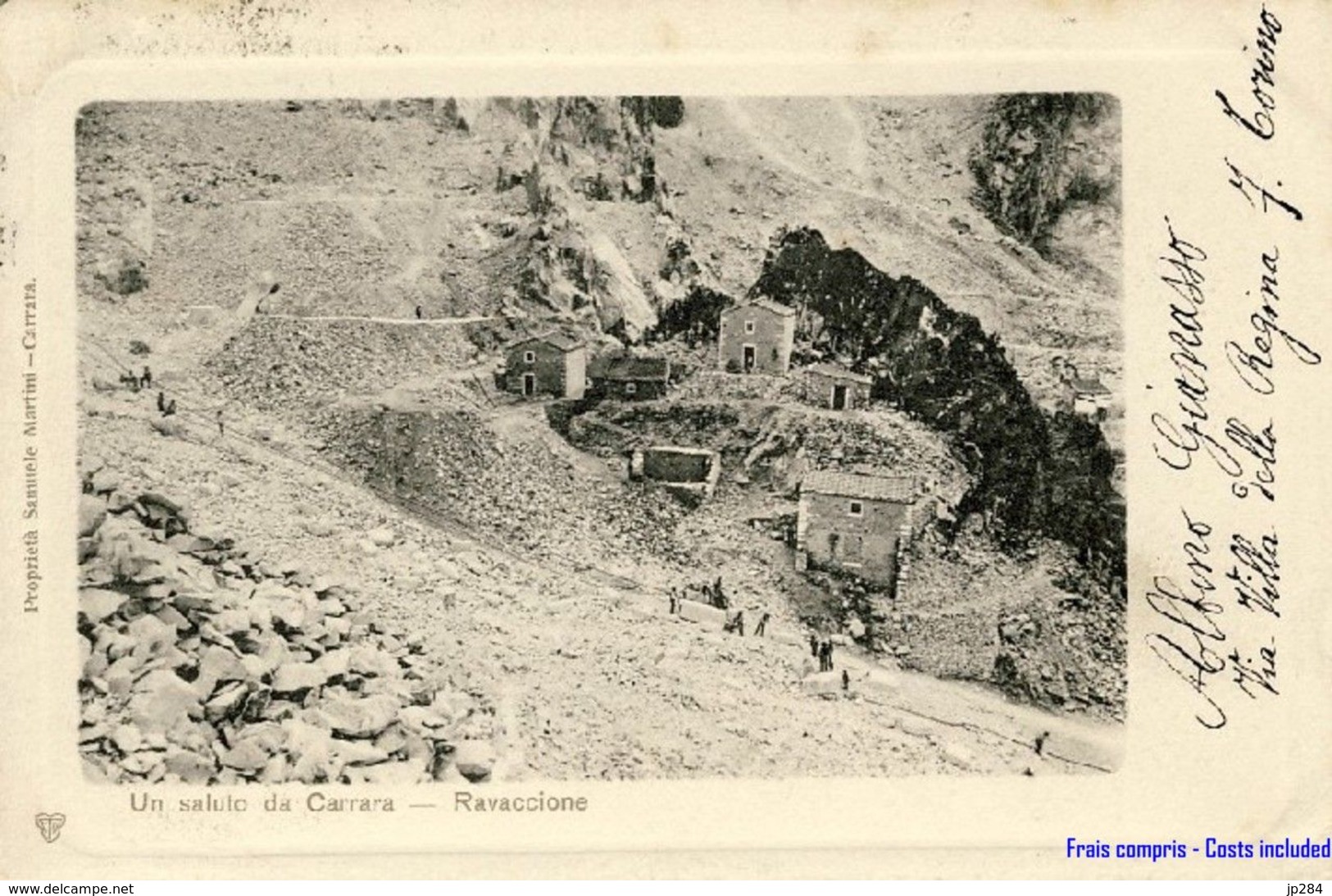 IT - Carrara - Un Saluto Da Carrara - Ravaccione - 1902 - Carrara