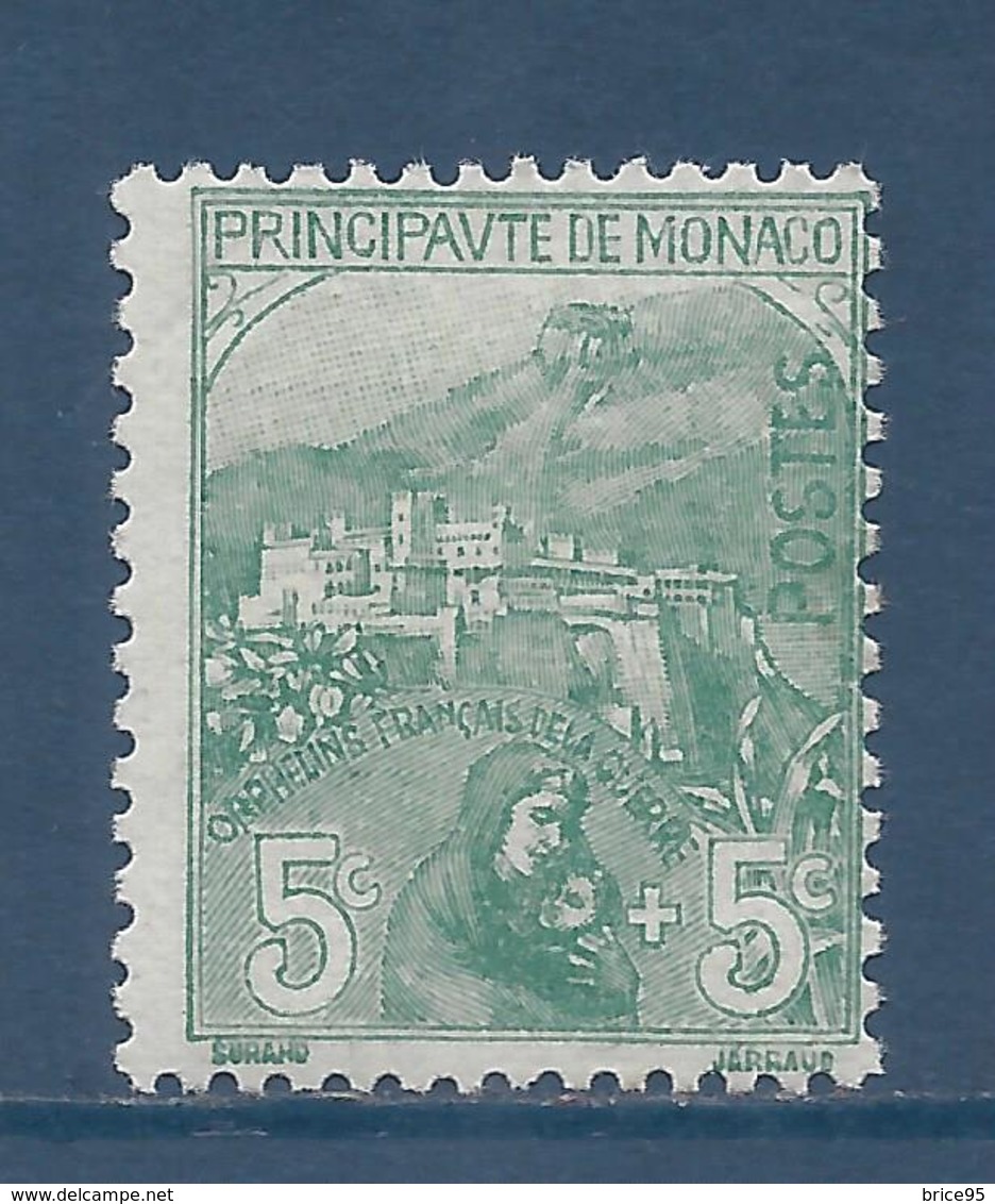 Monaco - YT N° 28 - Neuf Avec Charnière - 1919 - Neufs