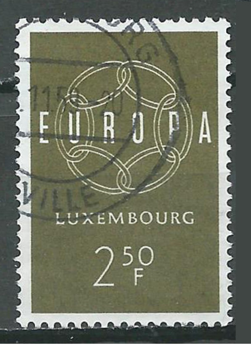 Luxembourg YT N°567 Europa 1959 Oblitéré ° - Oblitérés