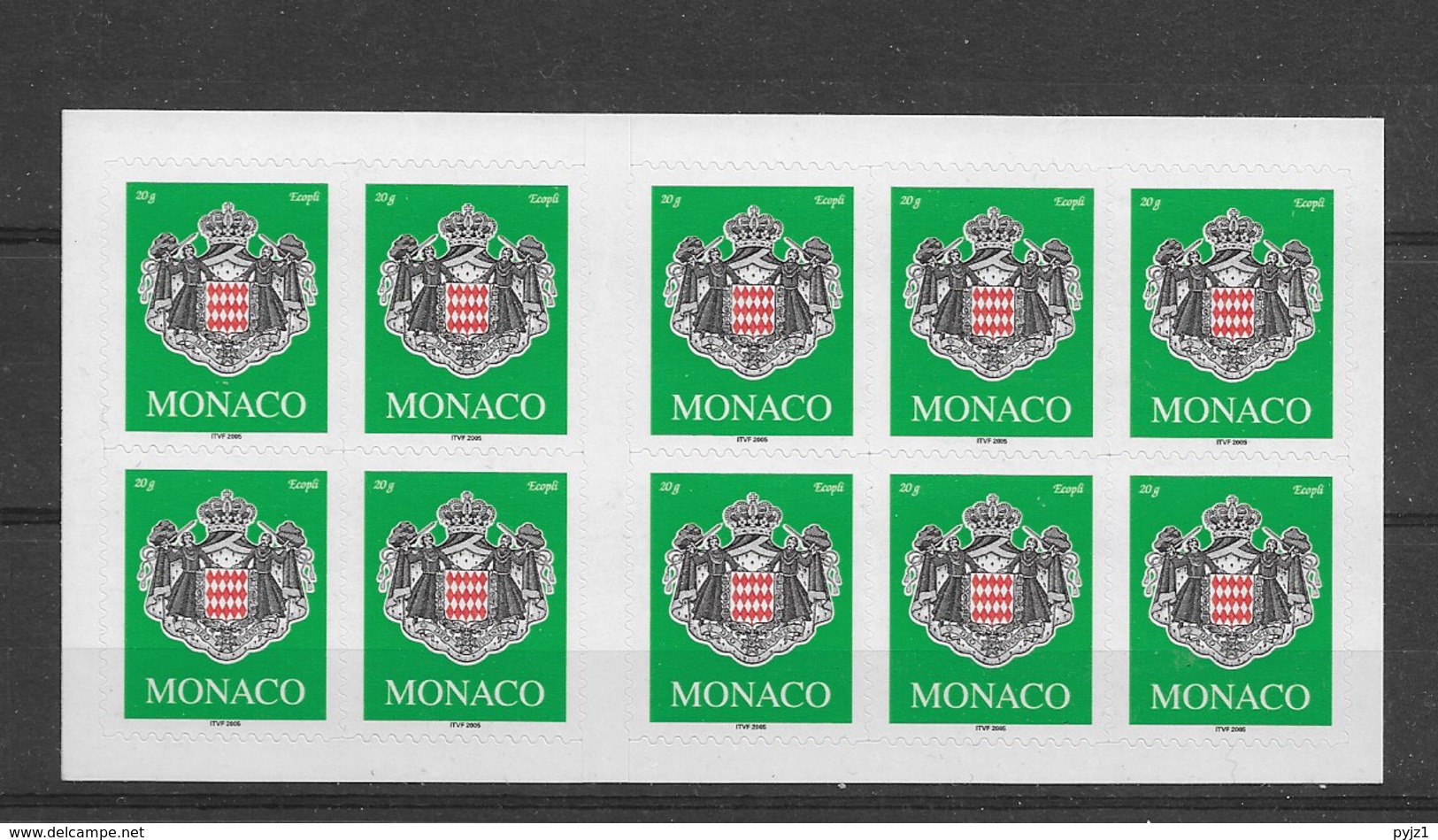 2005 MNH Monaco, Mi 2759-I Postfris** - Markenheftchen