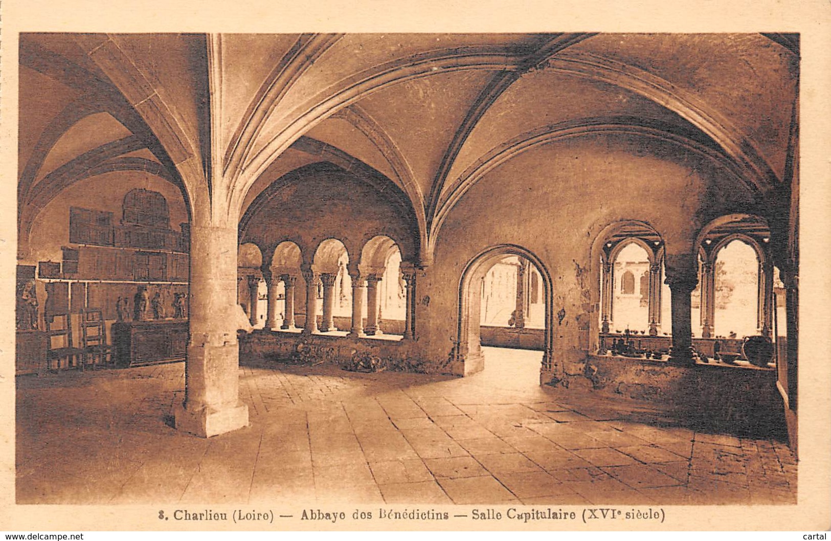 42 - CHARLIEU - Abbaye Des Bénédictins - Salle Capitulaire (XVIe Siècle) - Charlieu