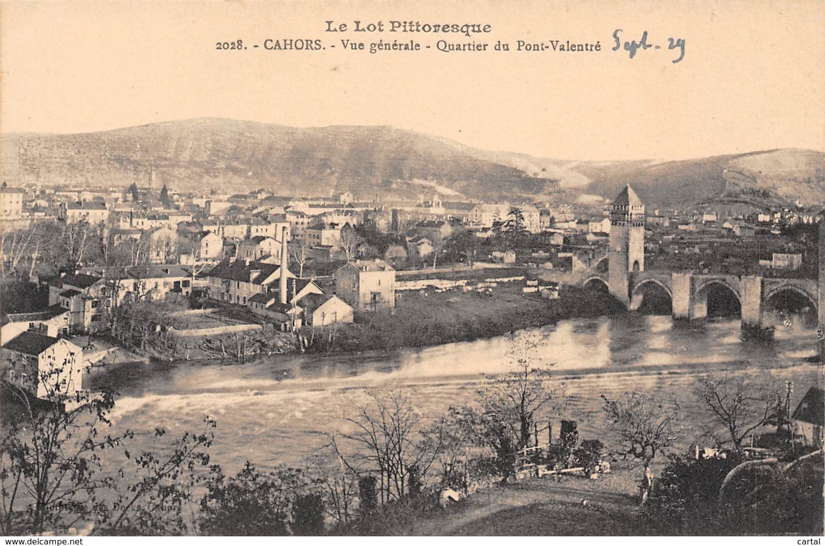 46 - CAHORS - Vue Générale - Quartier Du Pont-Valentré - Cahors