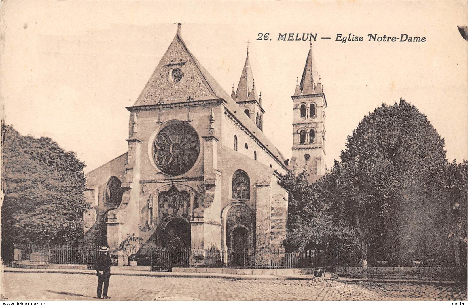 77 - MELUN - Eglise Notre-Dame - Melun