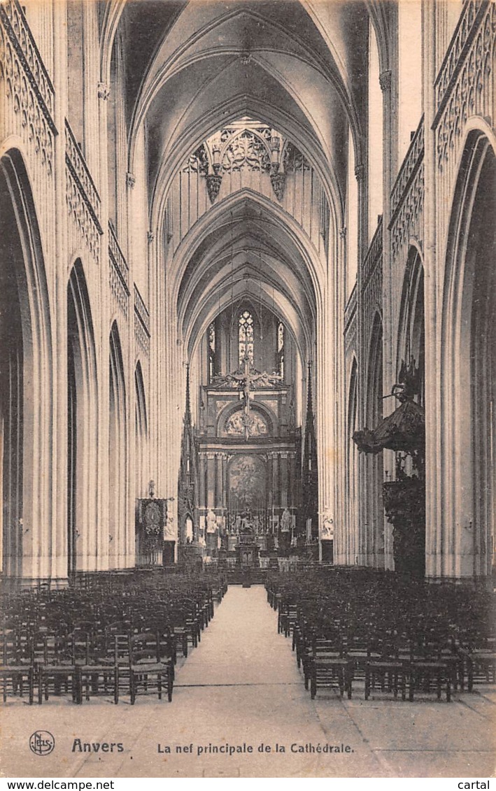 ANVERS - La Nef Principale De La Cathédrale - Antwerpen