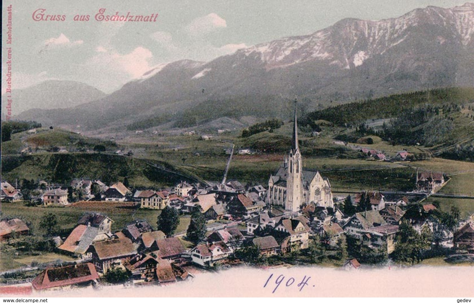 Gruss Aus Escholzmatt (68303) - Escholzmatt