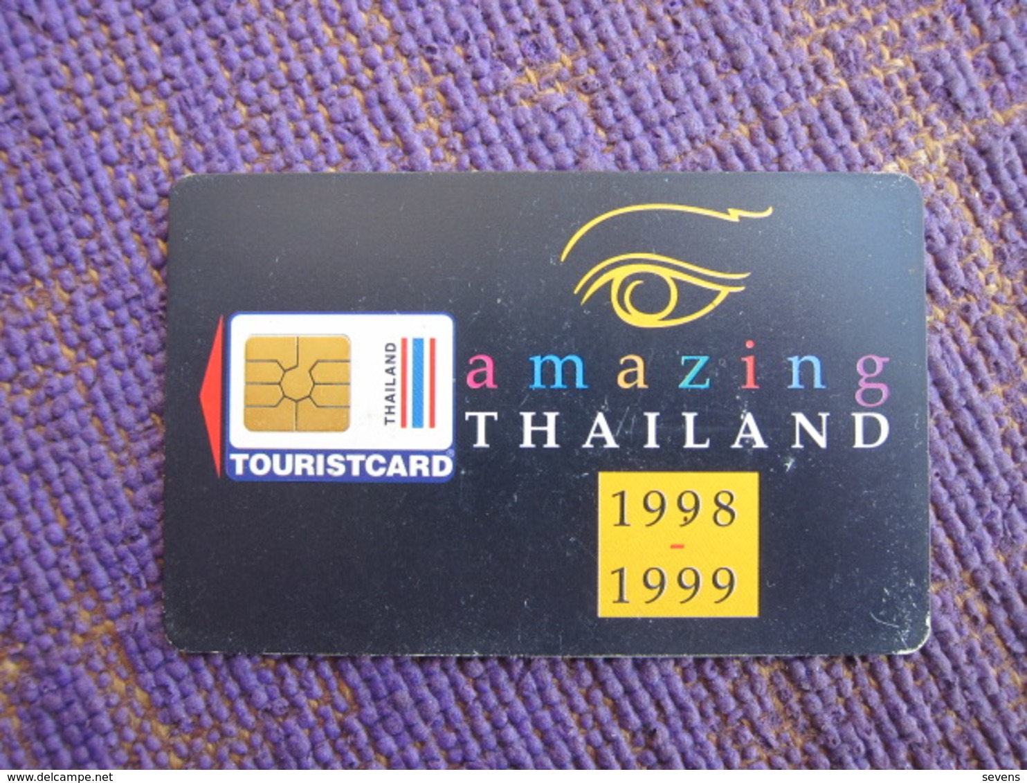 Touristcard,Amazing Thailand 1998-1999,with Some Scratch - Thaïlande