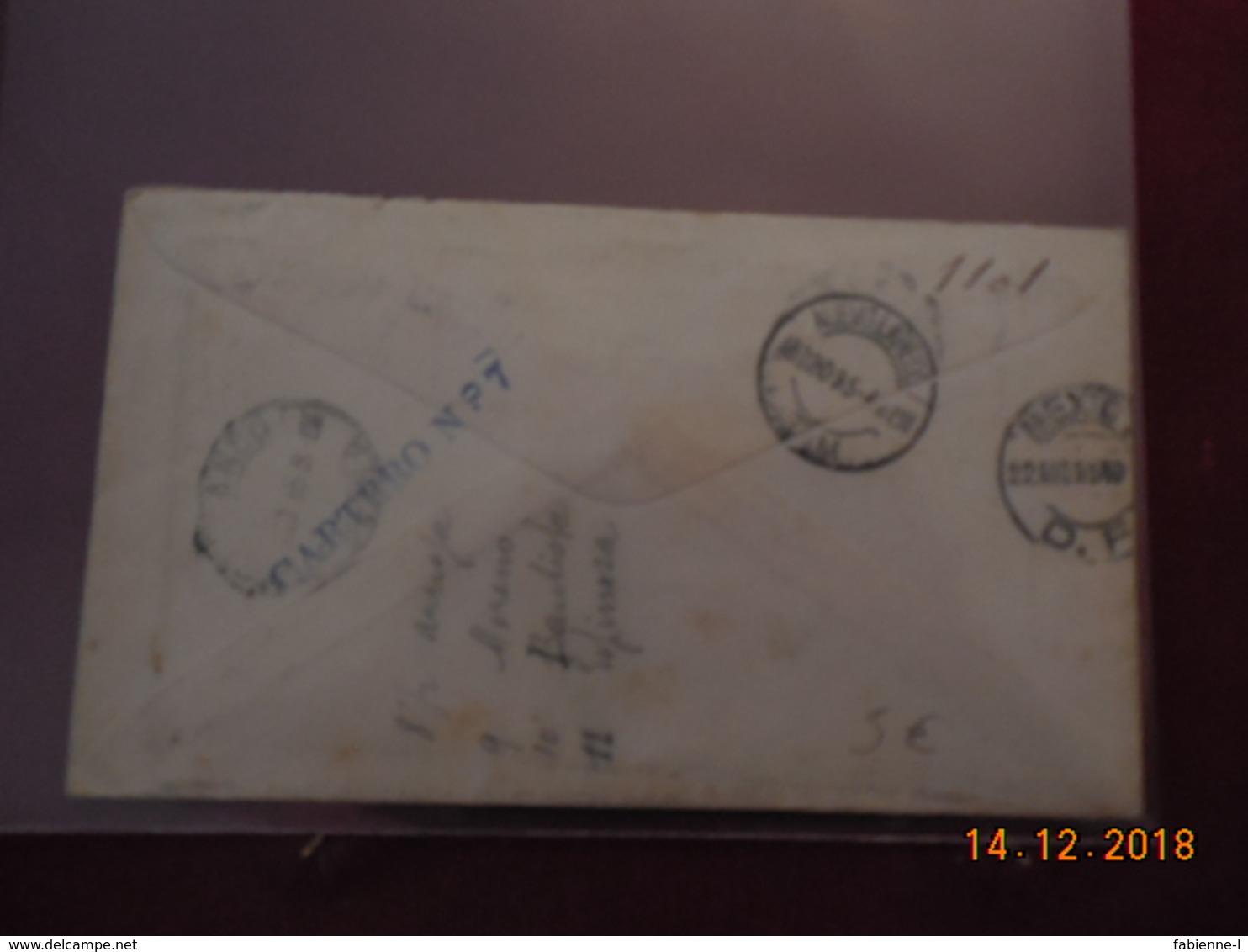 Entier Postal De 1895 Pour Le Mexique - Lettres & Documents