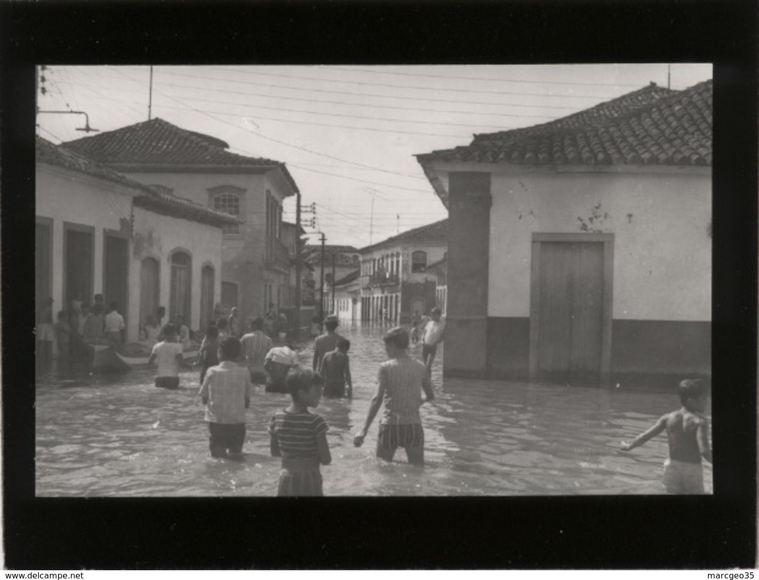 Parati  Carte Photo Inondations Dans Une Rue  Photo Foto Studio Parati Rus Tte Francisco Anténio , Parati Est. Do Rio - Other